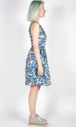 Myrmidon Dress - Blue Meadow
