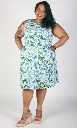 Myrmidon Dress - Butterflies
