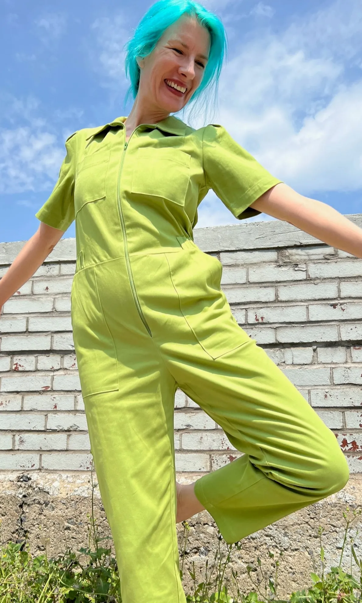 Nonpareil Jumpsuit - Avocado