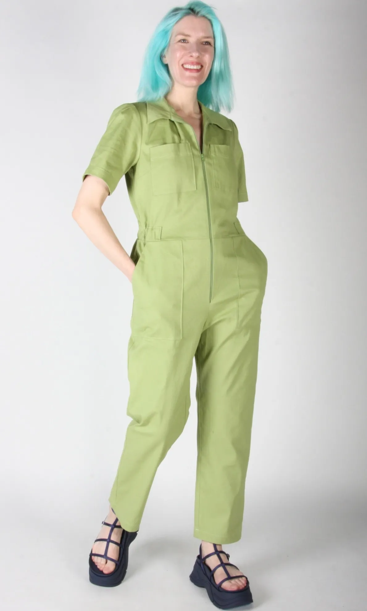 Nonpareil Jumpsuit - Avocado