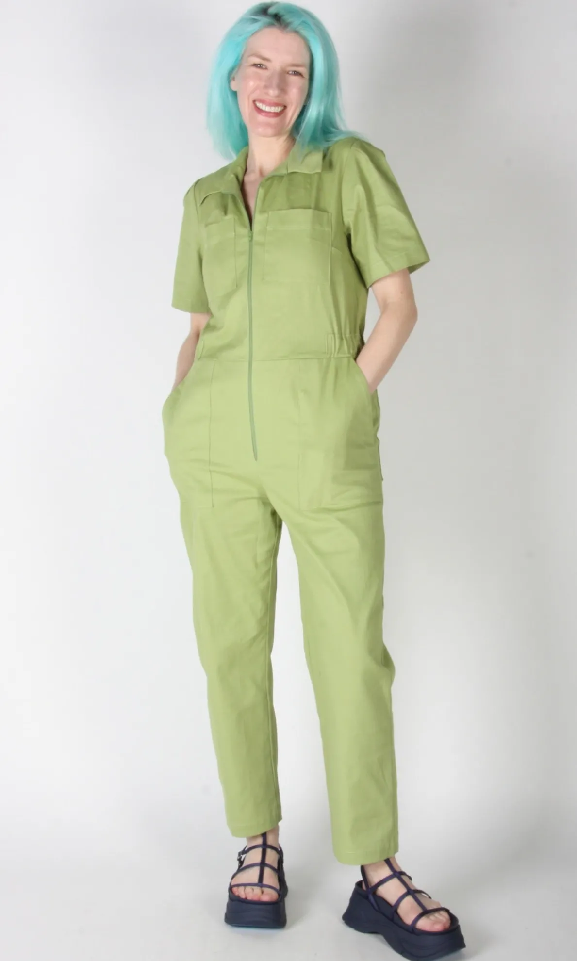 Nonpareil Jumpsuit - Avocado