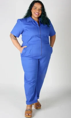 Nonpareil Jumpsuit - Royal