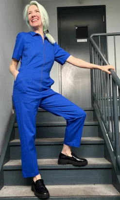 Nonpareil Jumpsuit - Royal