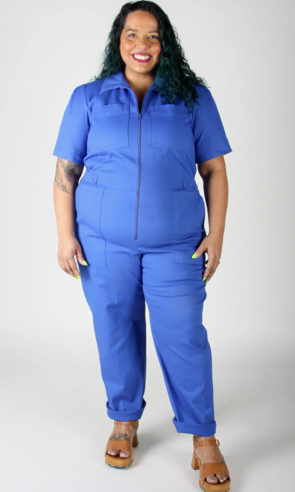 Nonpareil Jumpsuit - Royal