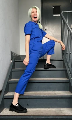 Nonpareil Jumpsuit - Royal