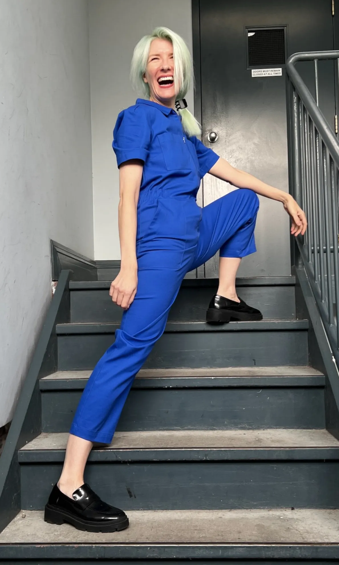 Nonpareil Jumpsuit - Royal