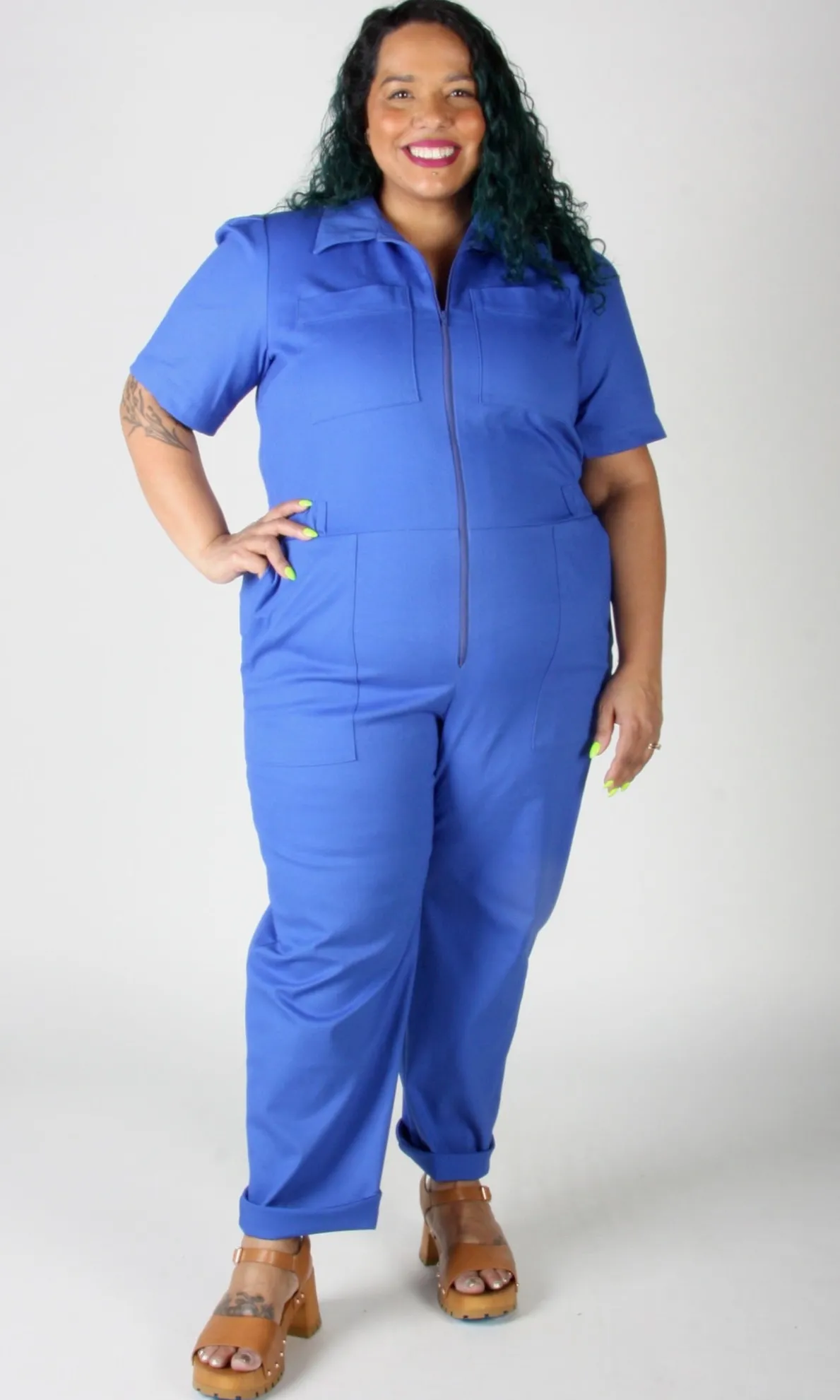 Nonpareil Jumpsuit - Royal