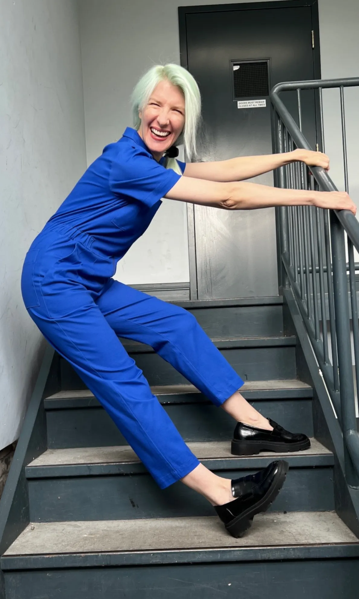 Nonpareil Jumpsuit - Royal