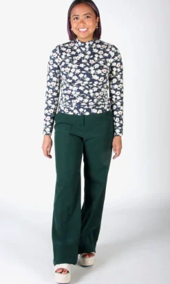Nunchie Top - Midnight Magnolia