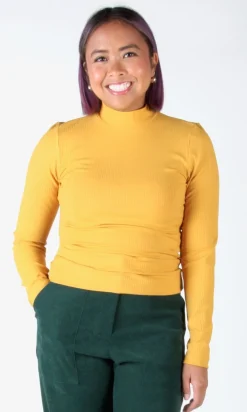 Nunchie Top - Ochre
