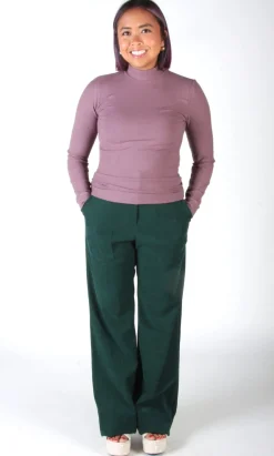 Nunchie Top - Rose Taupe
