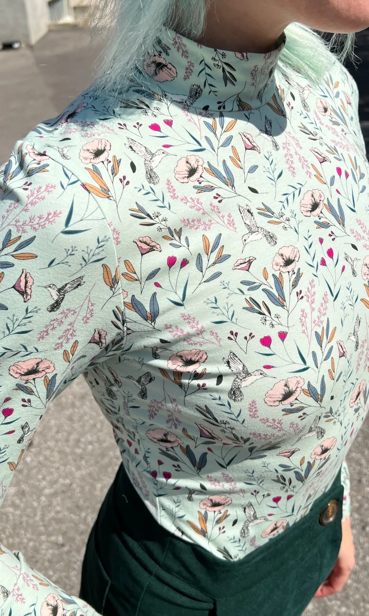 Nunchie Top - Scrapbook