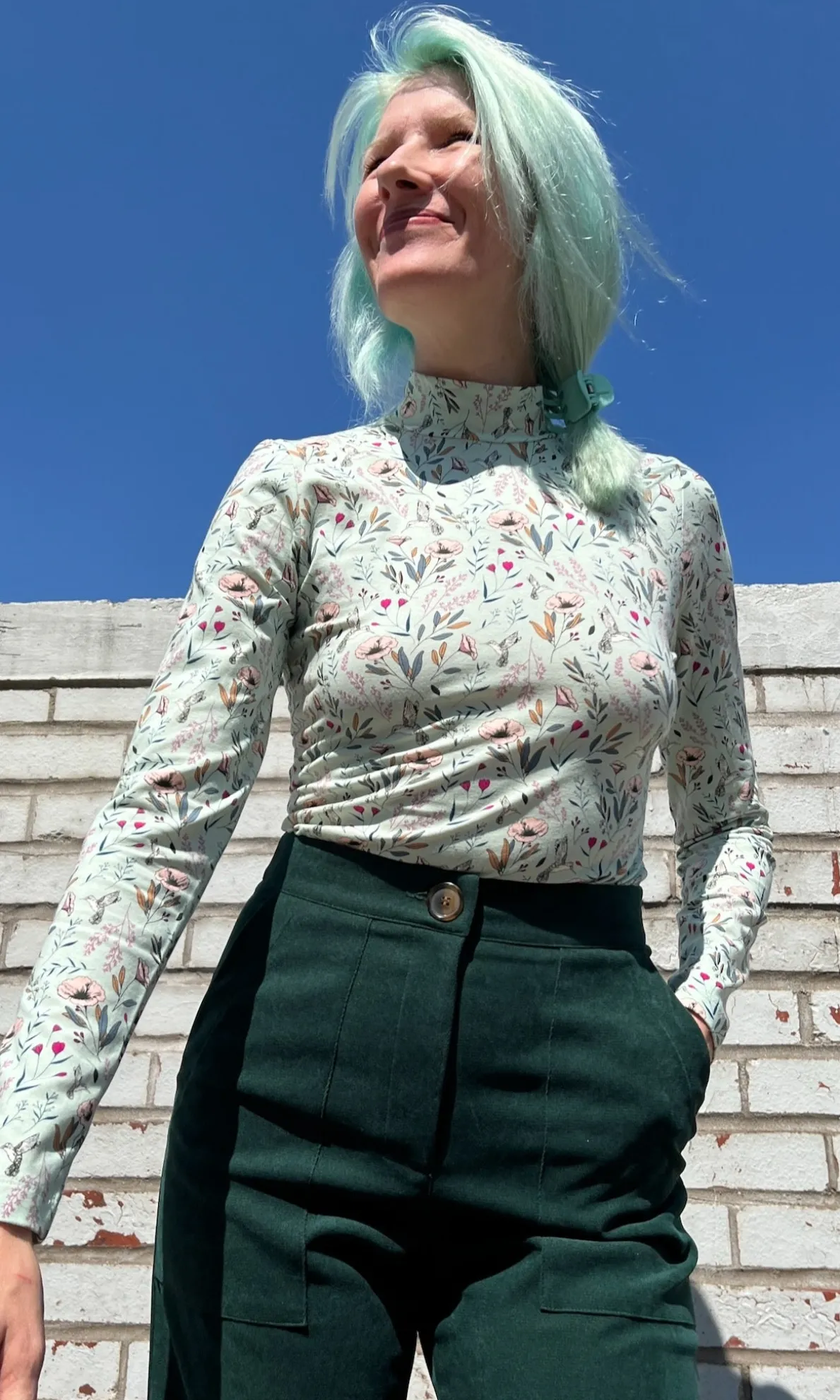 Nunchie Top - Scrapbook