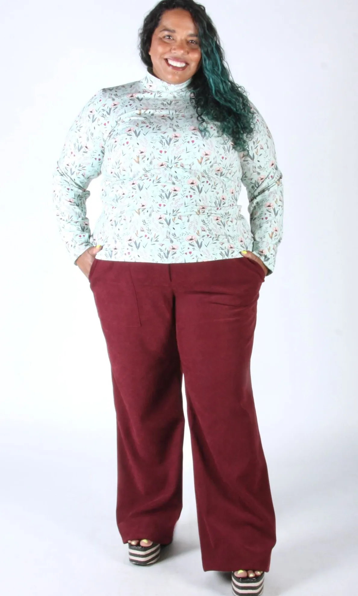 Nunchie Top - Scrapbook