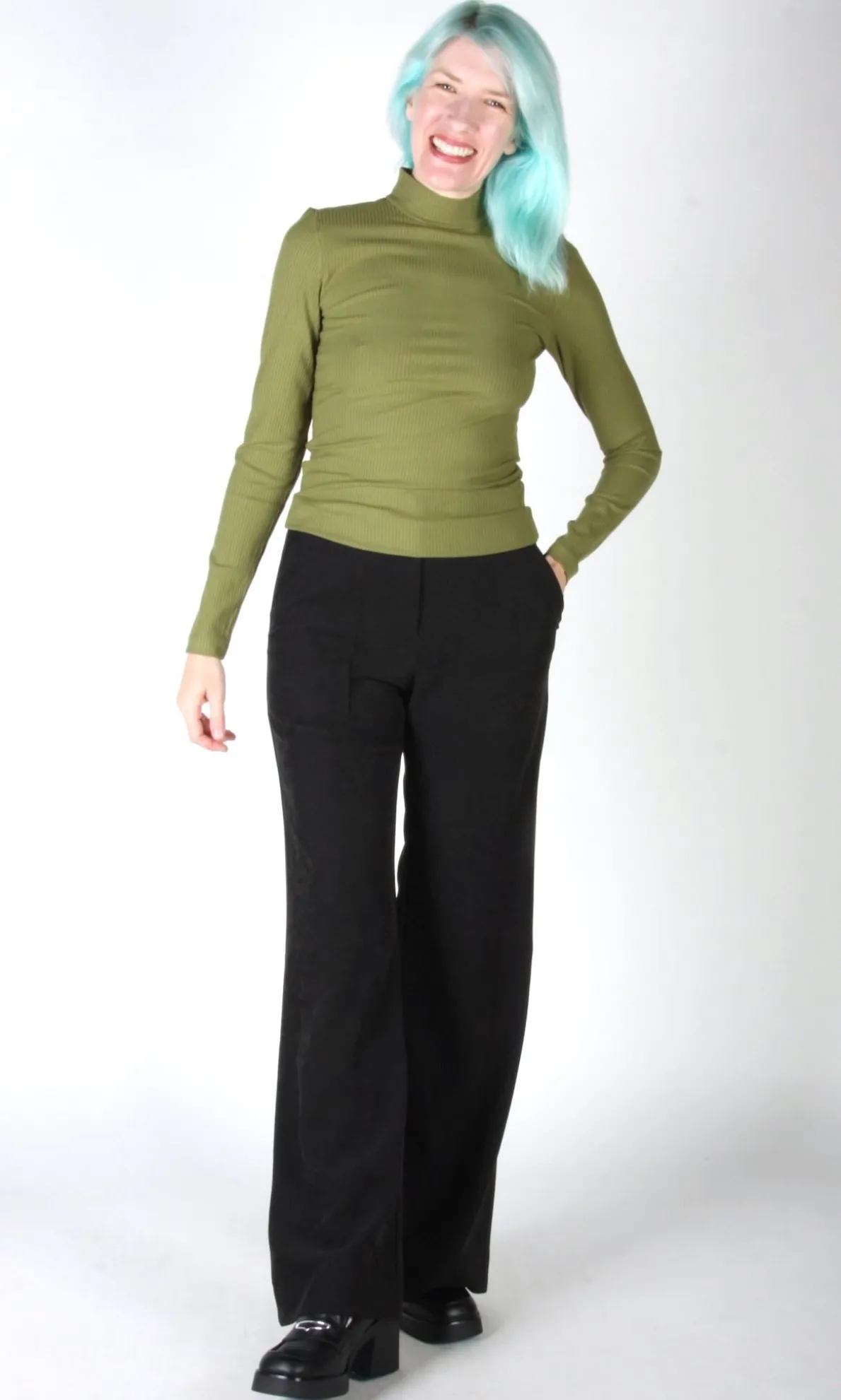 Nunchie Top - Storm Grass
