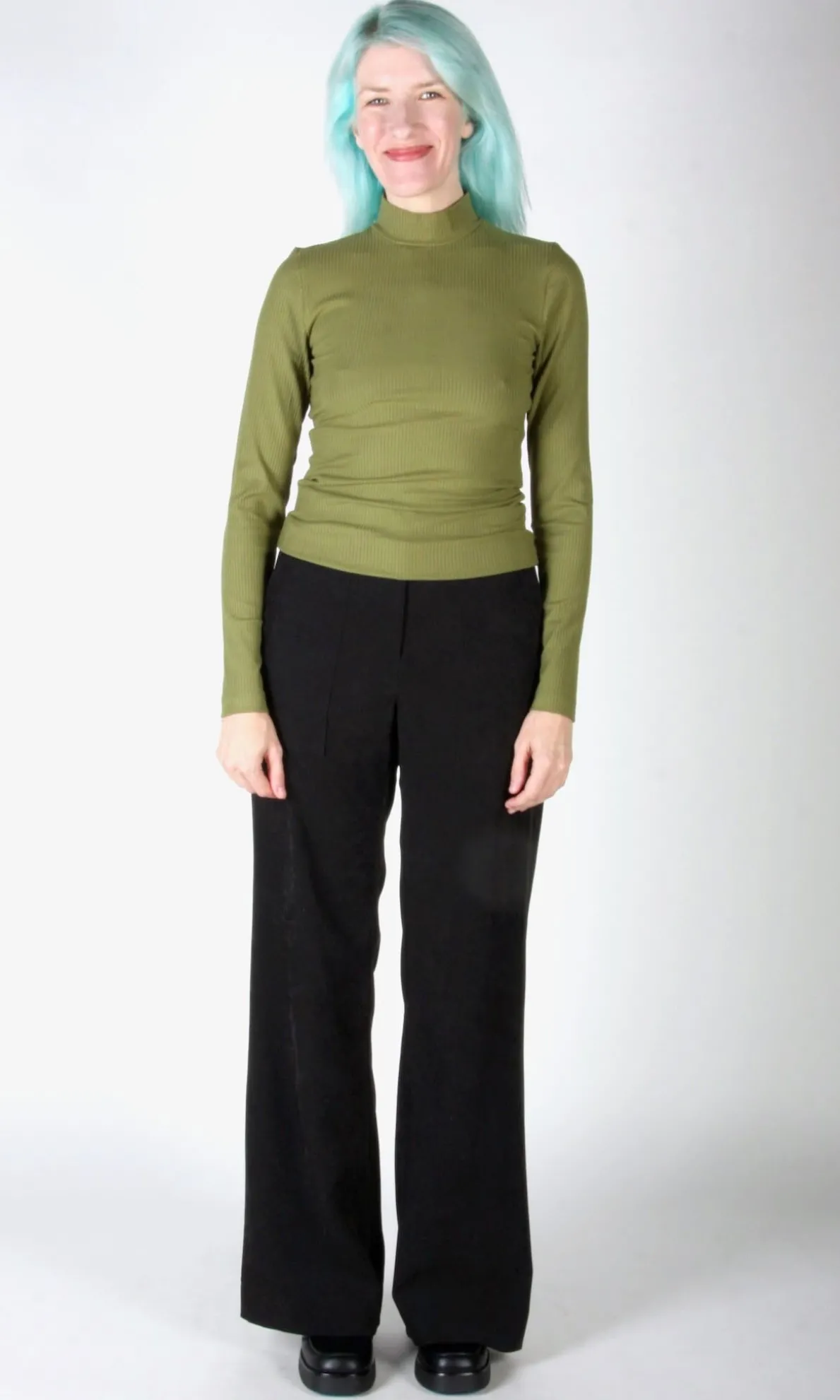 Nunchie Top - Storm Grass