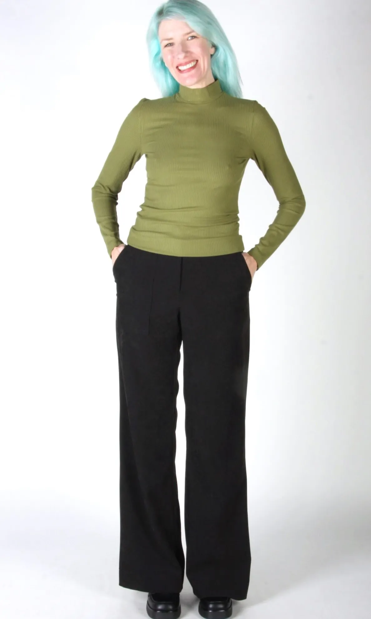 Nunchie Top - Storm Grass