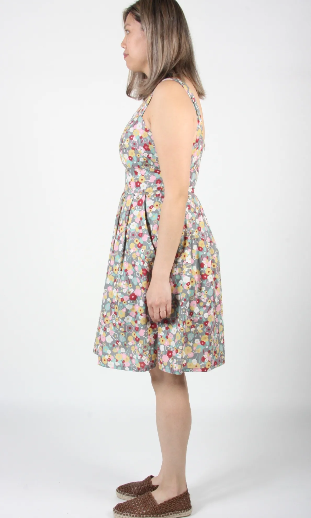Oropendola Dress - Grey London Floral
