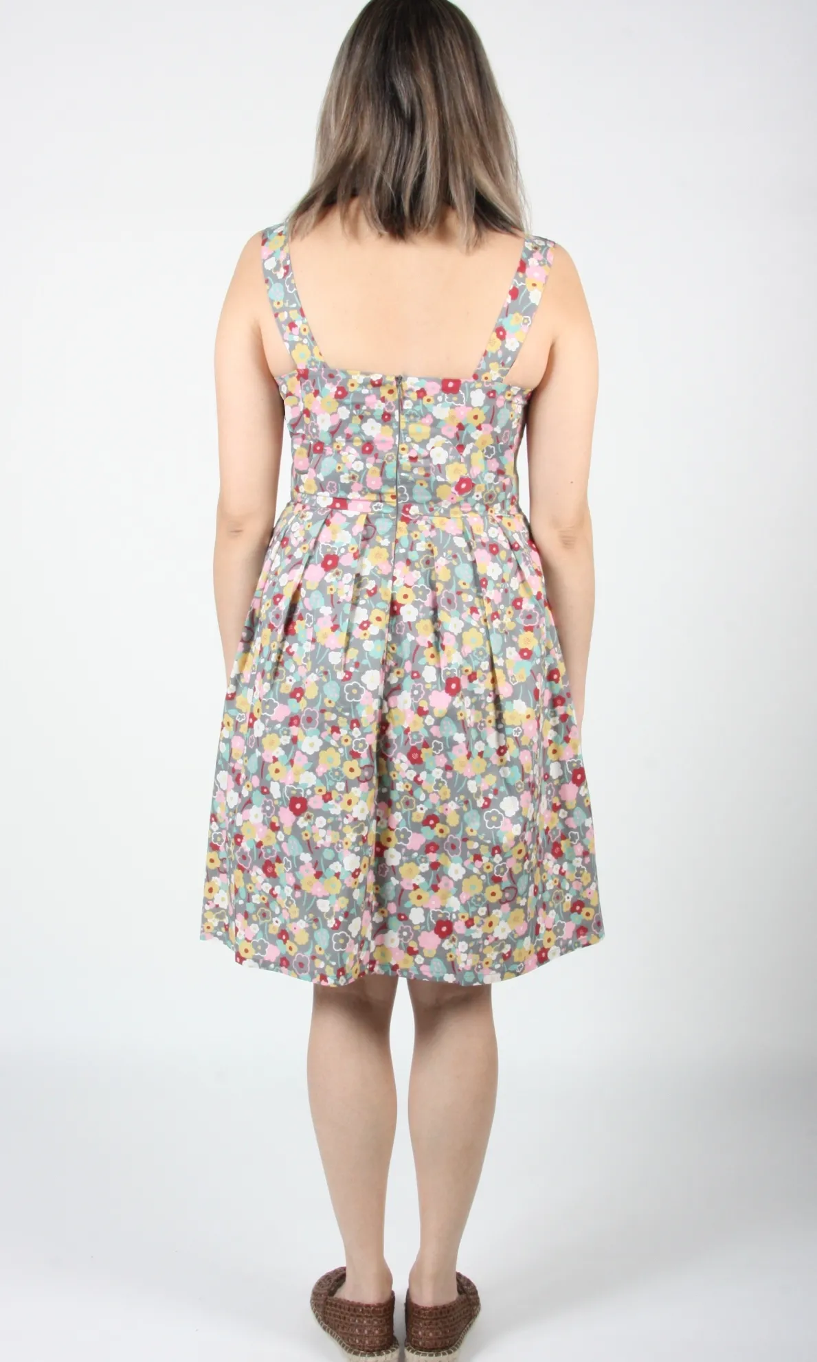 Oropendola Dress - Grey London Floral