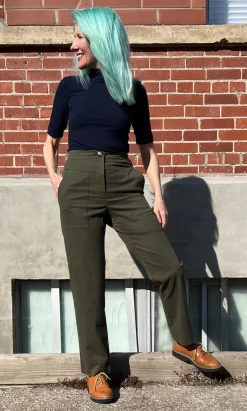 Oxeye Pant - Artichoke