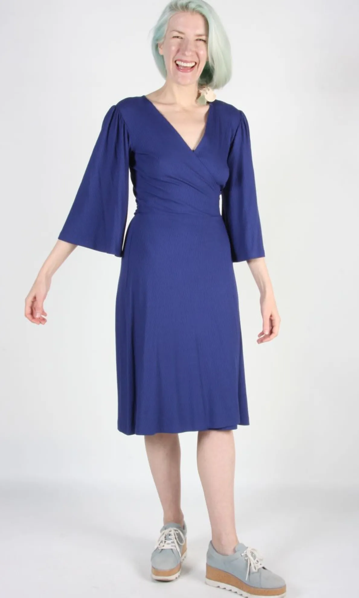Palmcreeper Dress - Bluebell