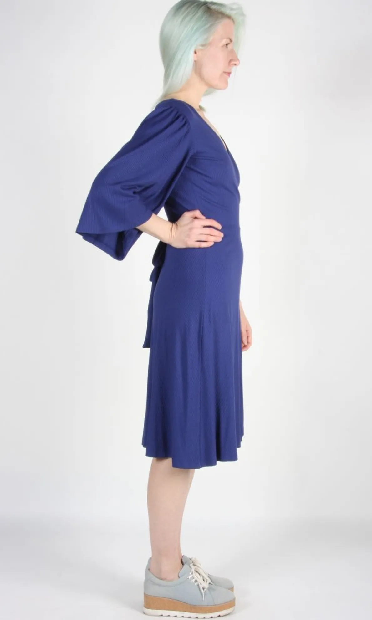 Palmcreeper Dress - Bluebell