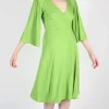 Palmcreeper Dress - Lime