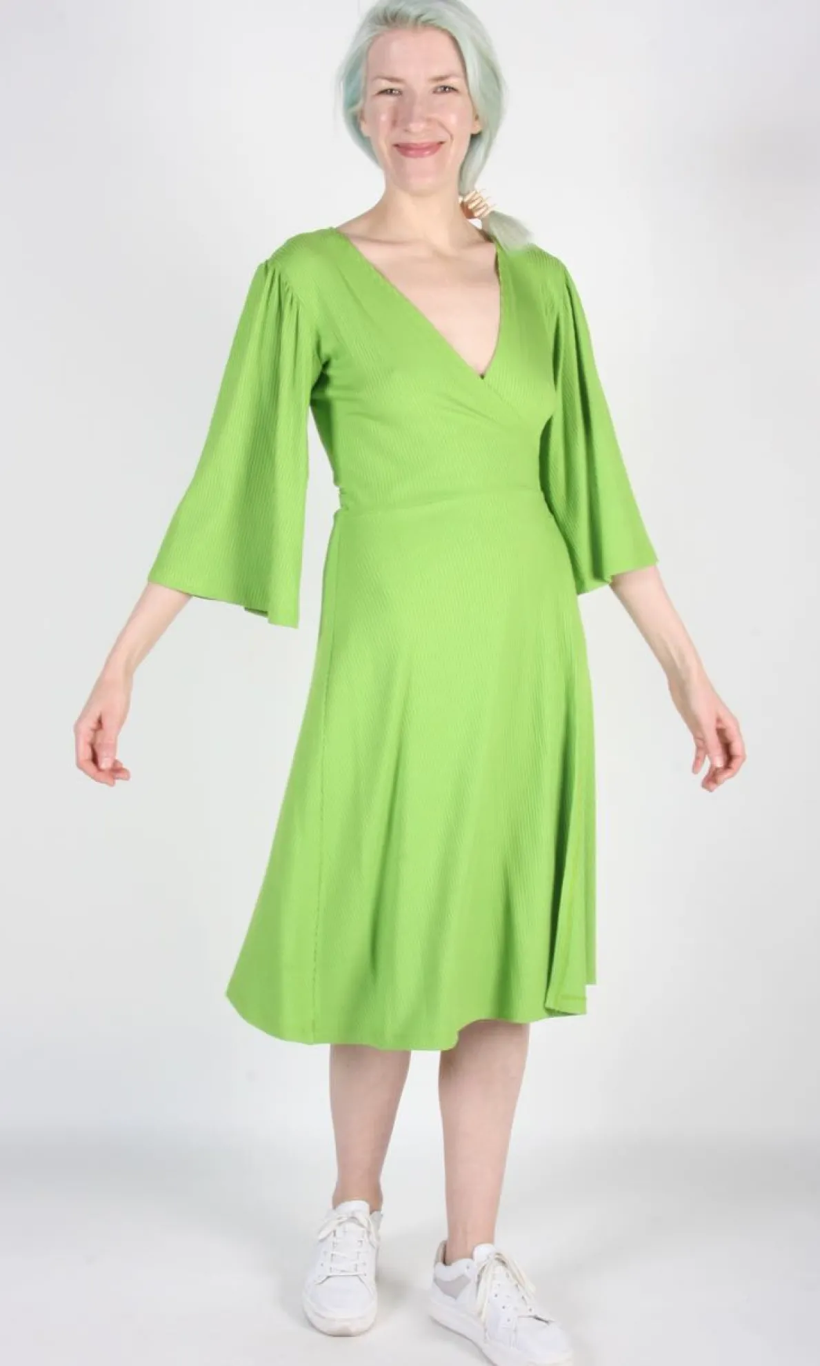 Palmcreeper Dress - Lime
