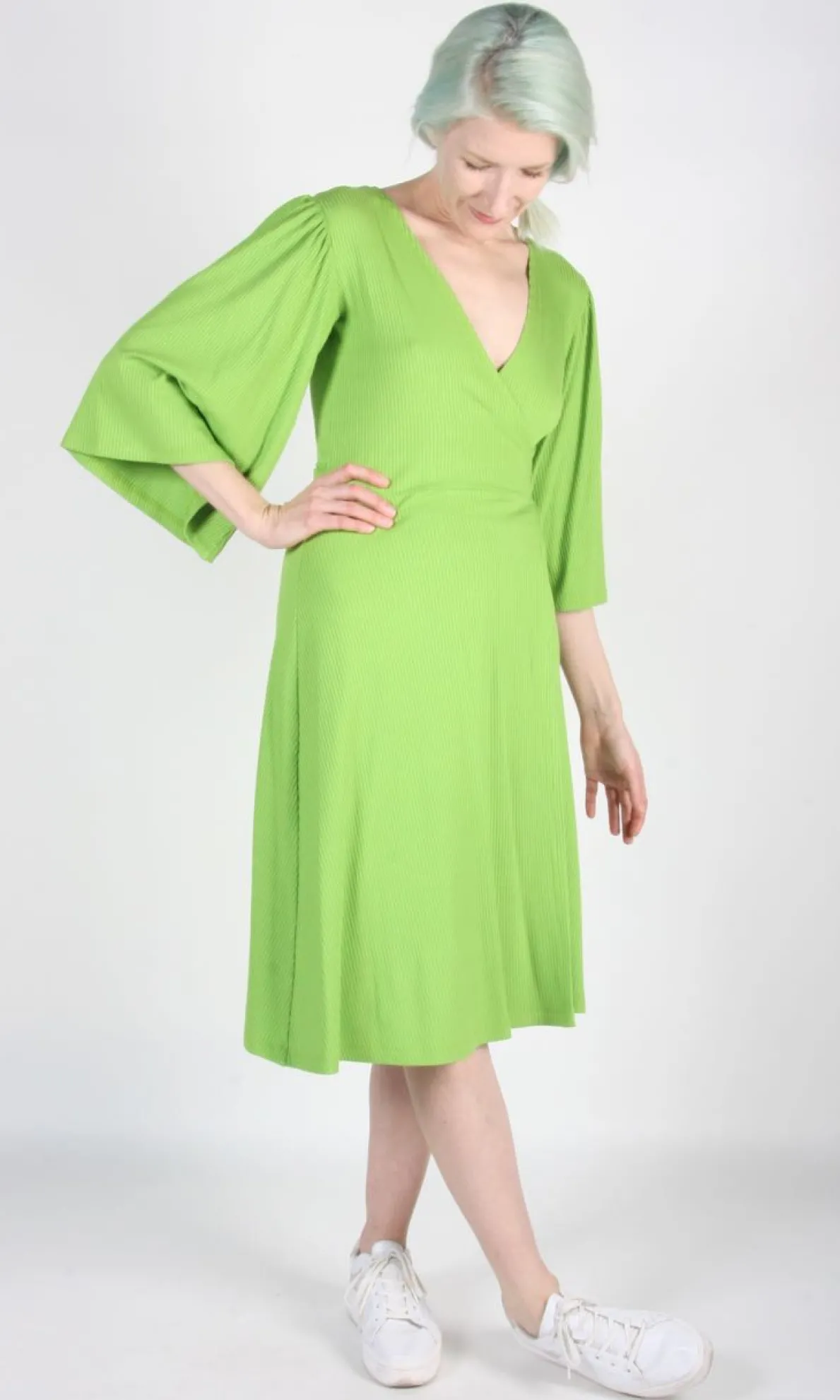 Palmcreeper Dress - Lime
