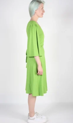 Palmcreeper Dress - Lime