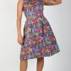 Peafowl Dress - Flowerburst