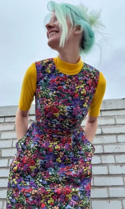 Peafowl Dress - Flowerburst