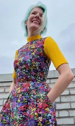 Peafowl Dress - Flowerburst