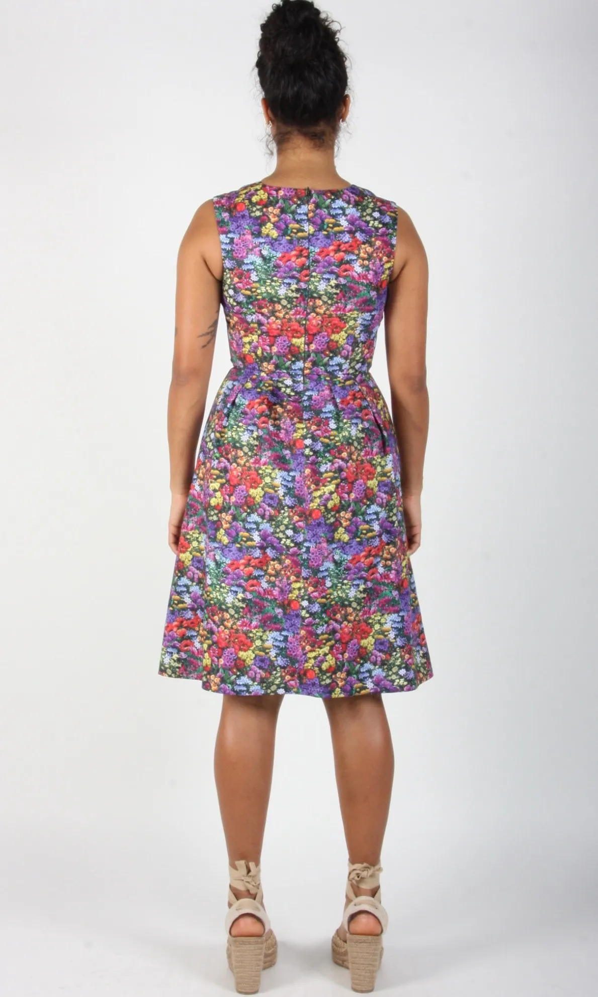 Peafowl Dress - Flowerburst