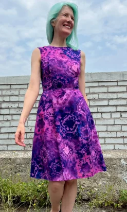 Peafowl Dress - McGurple