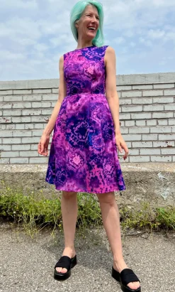 Peafowl Dress - McGurple