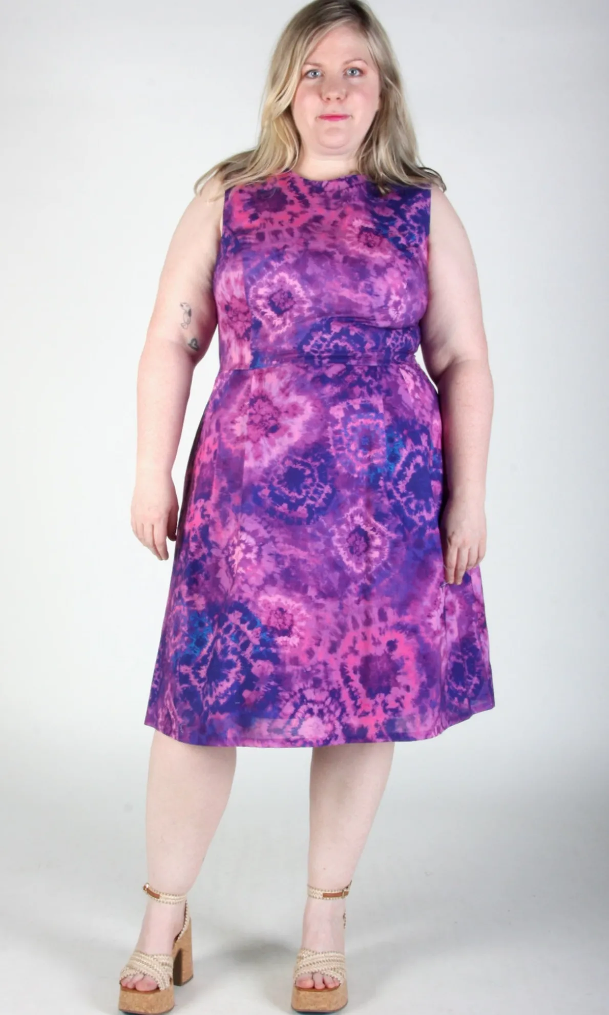 Peafowl Dress - McGurple