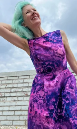 Peafowl Dress - McGurple