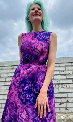 Peafowl Dress - McGurple