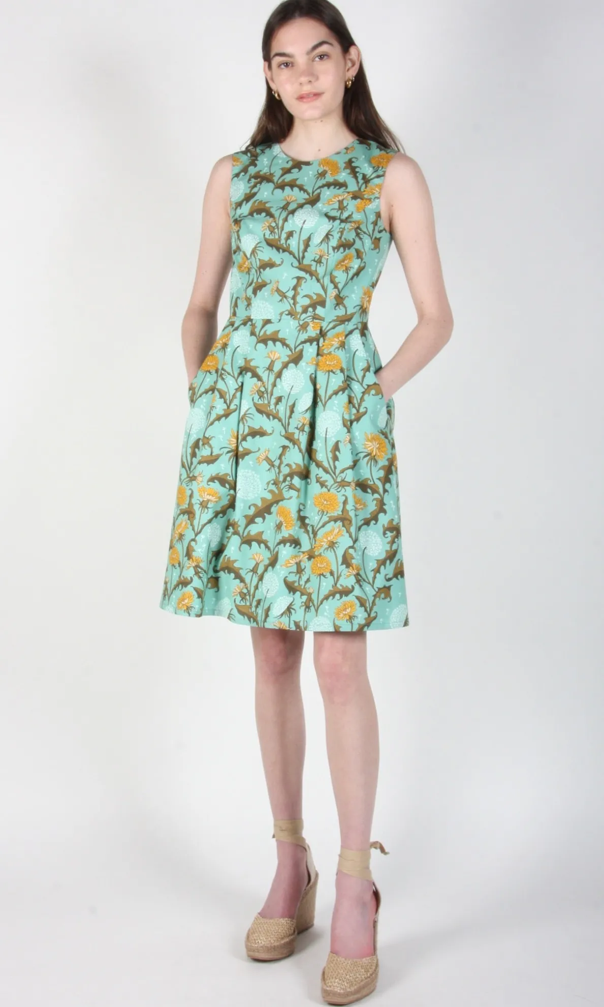 Peafowl Dress - Pissenlit