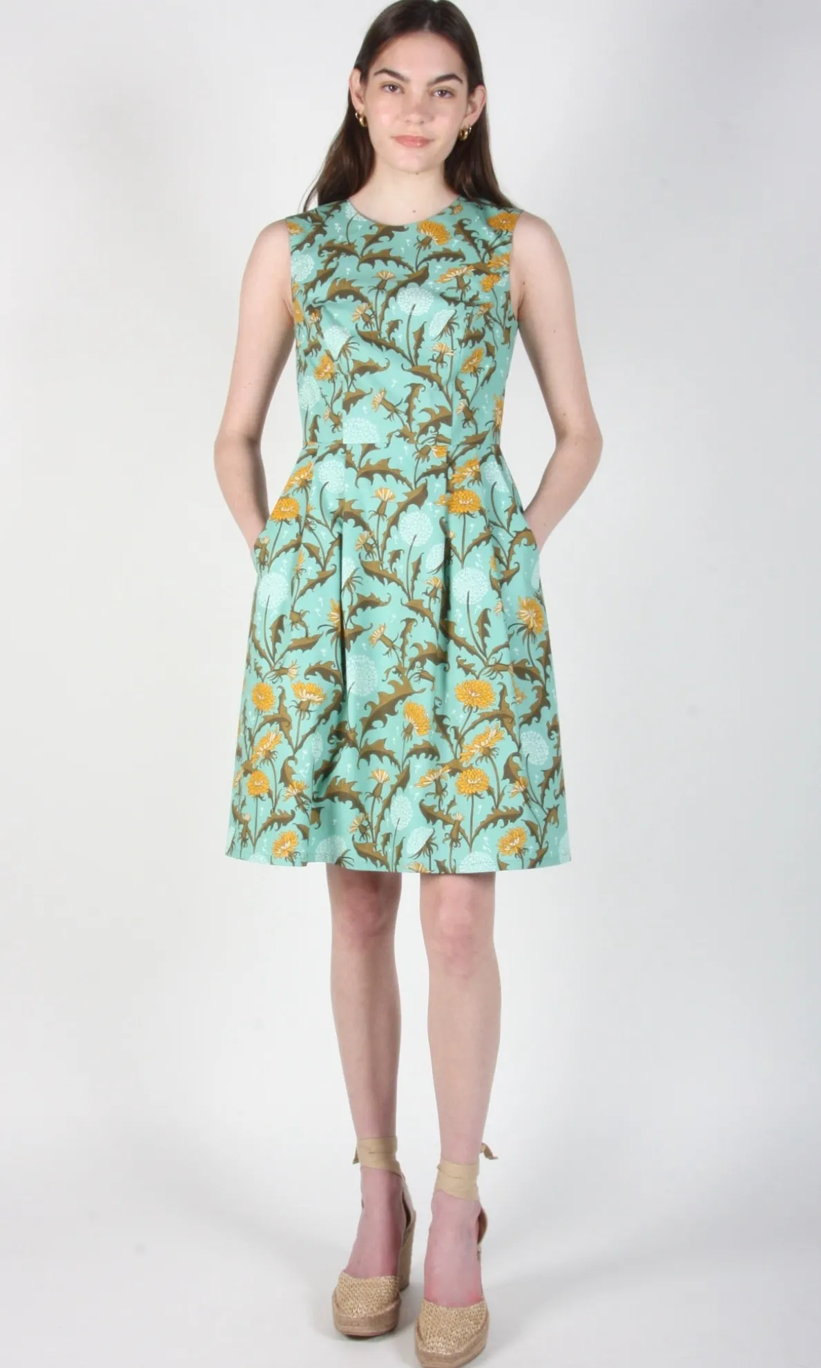 Peafowl Dress - Pissenlit