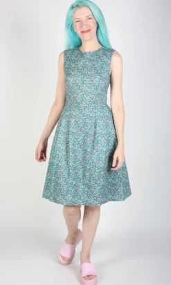 Peafowl Dress - Strawberry Blossom