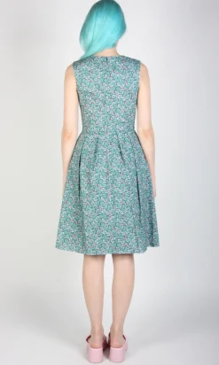 Peafowl Dress - Strawberry Blossom