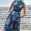 Peafowl Dress - Undersea Gardens