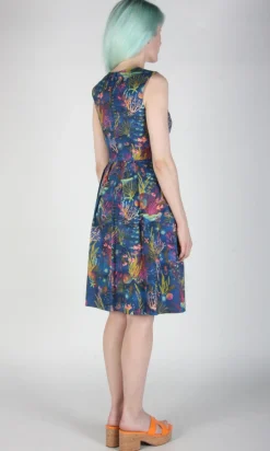 Peafowl Dress - Undersea Gardens