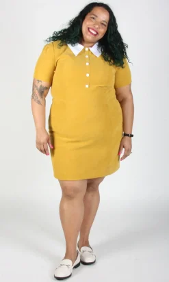 Peep Dress - Dandelion