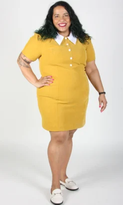 Peep Dress - Dandelion