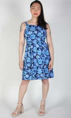 Reedbird Dress - Larkspur