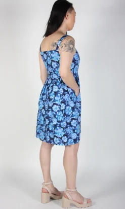 Reedbird Dress - Larkspur