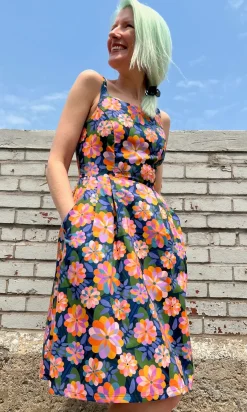Reedbird Dress - Sunset